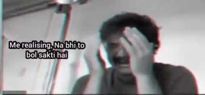 Dikhta bhi almost cute hu, padhai me bhi accha hu, haa to bolegi na vro ?