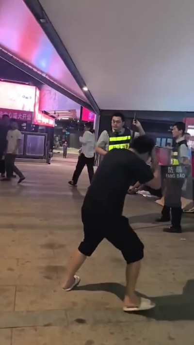 They lie on the ground to make it look like they’re more seriously injured than the other person.