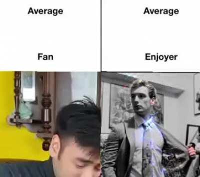 Average fan vs Average Enjoyer