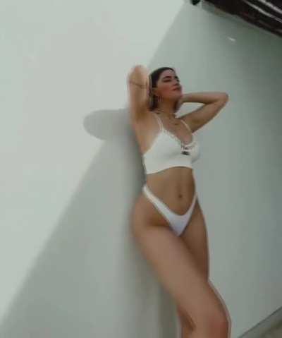 White bikini