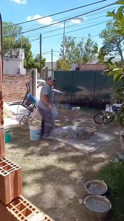 Filling cracks at the jobsite