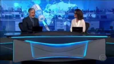 Que época é essa que nós vivemos onde os ancoras do maior jornal do país precisam reforçar que a terra não é plana, mas sim redonda e que ela gira.