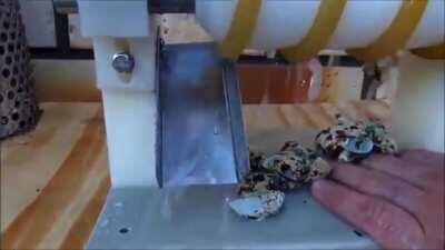 Stainless Steel Manual Home Quail Eggs Shelling Machine Peeler