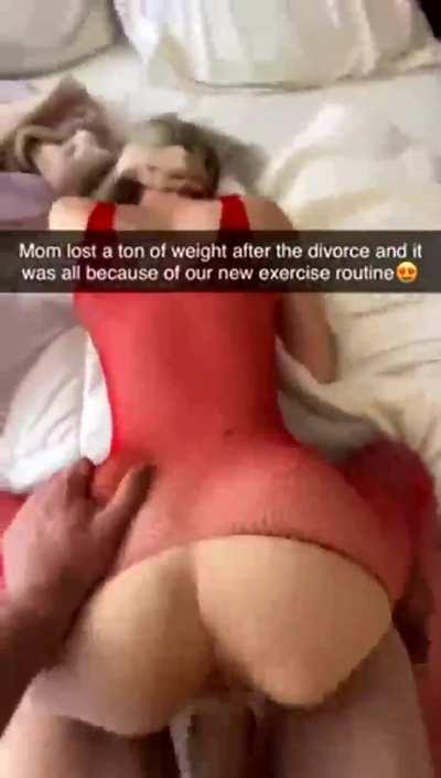 Help mom to exercise