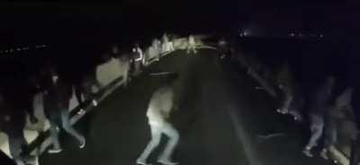 Driving alone at night in europe!