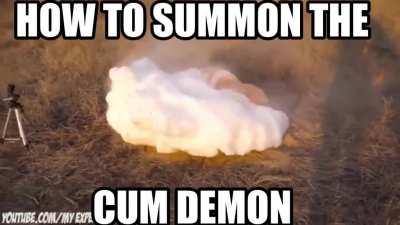 What’s the secret liquid i want my own cum demon.