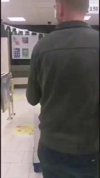 Ever wonder what Big Brother’s DJ Spiral is up to these days? Well, he’s getting fucked out of a Lidl for refusing to wear a mask.