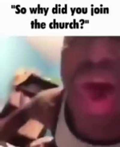 for the love of God 😇