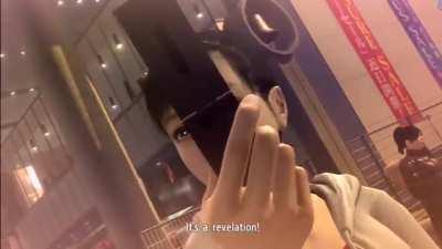 Haruka learns a new fighting style