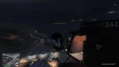 My heli wanted revenge for abandoning it