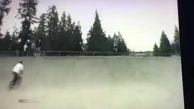 Old video again. Saran wrap spins.