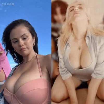 Who’s tits will we see first, Selena Gomez or Billie Eilish?