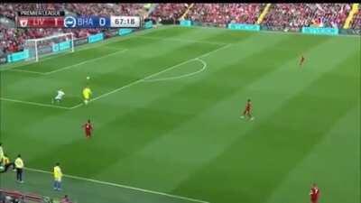 Throwback to when Alisson showed he's not just good with his hands