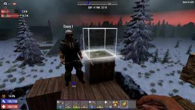 Planting a seed broke the floor lmao