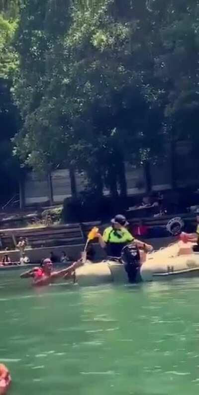 To dump some confiscated alcohol