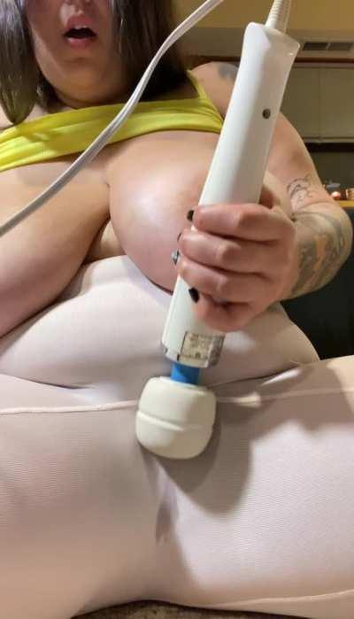 My Hitachi always gets me soaked.