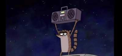 Me outside her house at 2AM