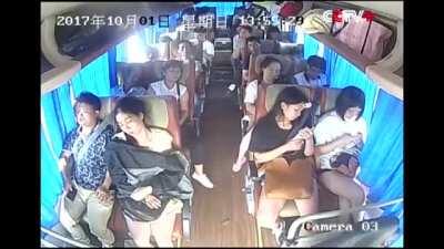 Bus accident in China