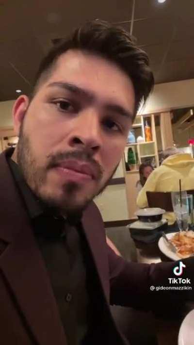 That awkward feeling when you’re at dinner with your family but also abusing your imaginary girlfriend over her imaginary eating disorder