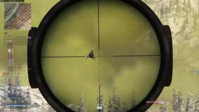 laughing at the shitty snipers at the hill cuz they cant hit u