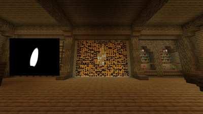 Bad Apple!! played on honey wall