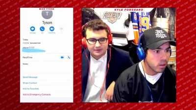 When you realize you Leaked Mike Tyson’s number...