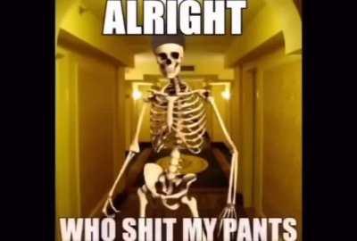 Who shit my pants
