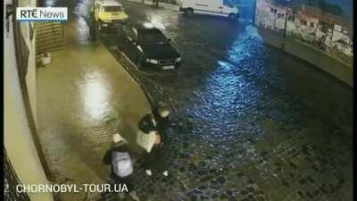 The unfortunate outcome of an icy road