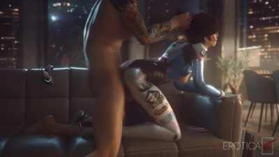 D.va getting fucked (VG Erotica)
