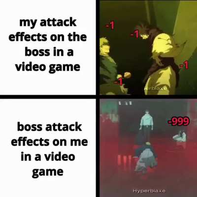 Stupid boss battles