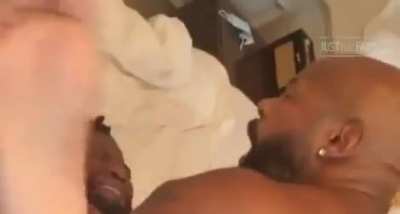 MONTY GETTING CHECKED UP BY KING