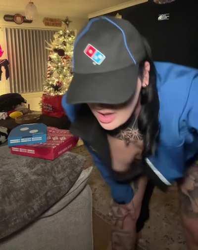 Destroying the delivery girl