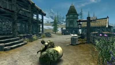 can i get to Whiterun before getting a heart attack?