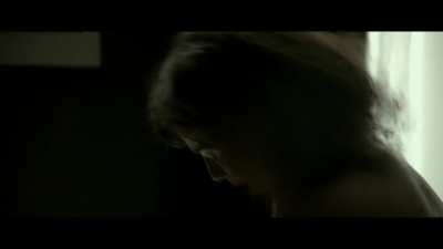 Marjorie Estiano in bed & groped at the theater in brazilian movie Beatriz (2015)