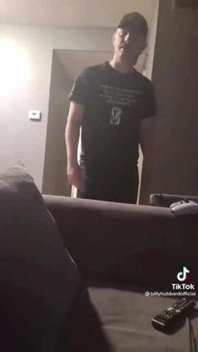 Man has an interesting reaction to his wife's pregnancy announcement