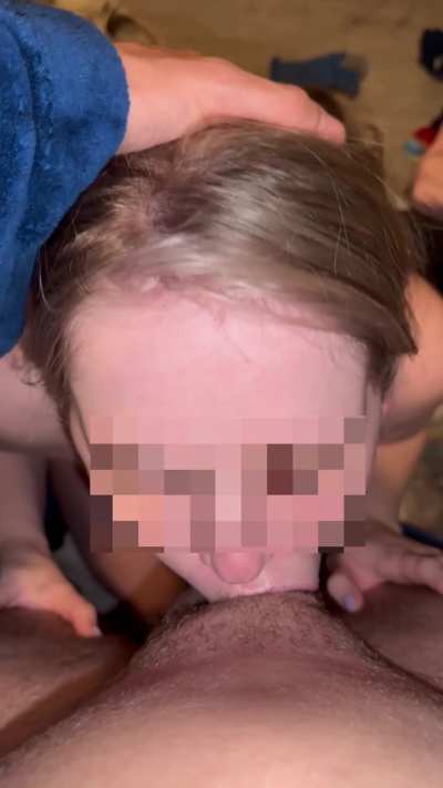 Stuffed my slut mouth