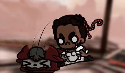 deleted scene of loba beating up revenant :D