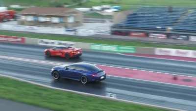 Mercedes AMG GT Vs Corvette C8