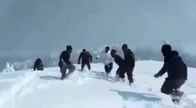 Indian Brave-hearts playing Kabaddi at high altitudes 💪