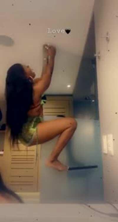 HMC While I Test The Load Bearing Capacity Of This Shower Door