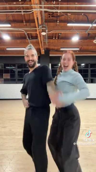 whitney recreating the pigtails for mark is hilarious lol