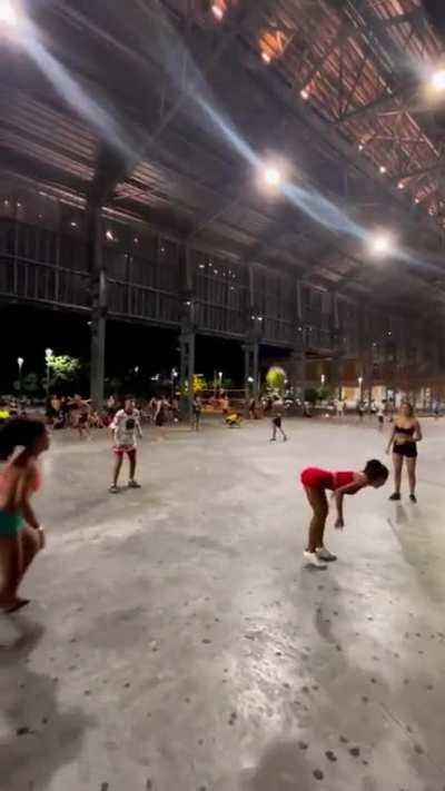 These Kids playing Altinha (Keep-up)|Air Ball Control