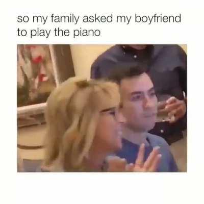 That fake smile at the end though