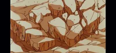 Goku goes super sayian