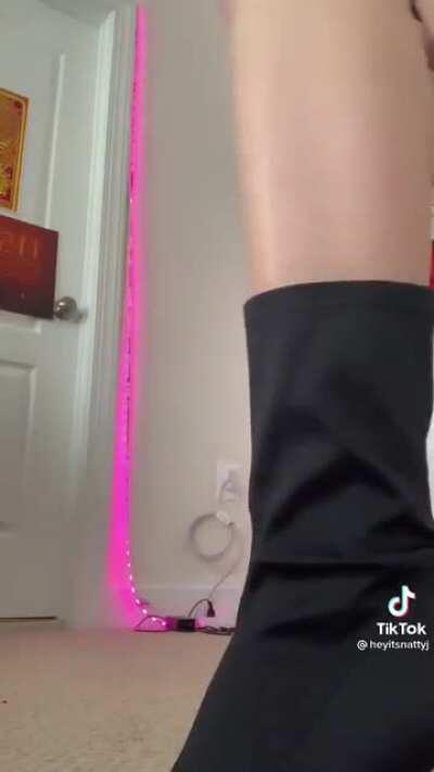 She can step on me like that