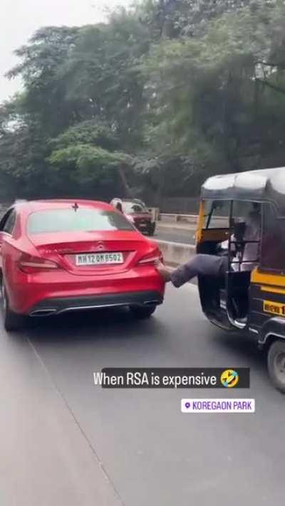 Engine broke down and can't afford a tow? No problem!