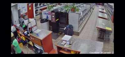 A gutsy Brooklyn laundromat worker (70years old) was repeatedly struck with a hammer while trying to stop a would-be thief from swiping laundry supplies, police said Tuesday. The brutal attack happened inside Aqua Wash Laundromat in Brownsville