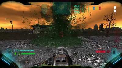 Hell Knight VS bullet time (BrutalV22 test 4+Bullet Time X+Cats Visor+HD Textures)