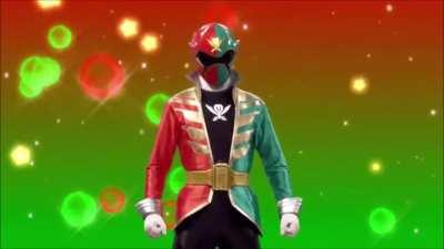 That special transformation that comes once a year! Gokai Christmas!