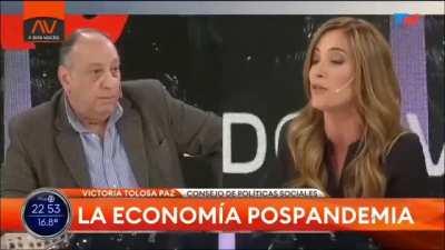 El tiempo pone todo en su lugar, Comentarios del kirchnerismo en boca de Tolosa paz sobre los efectos de la emisión descontrolada de pesos hace exactamente 2 años.
